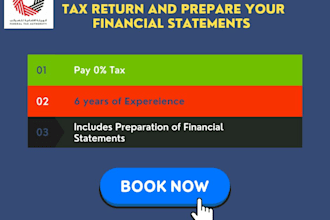 file your uae corporate tax return and prepare your financial statements