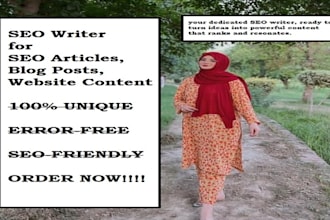 be your expert SEO content writer for blogs and websites