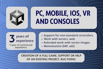 develop a 2d game for you