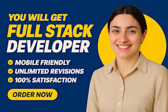 dynamic website development, custom backend frontend website development