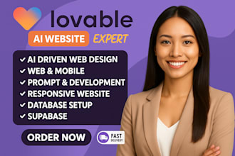 build a high converting, lovable website using ai enhanced design