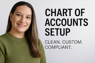 set up and organize your small busiess chart of accounts