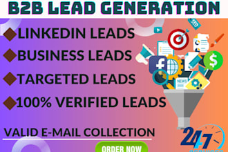 build a linkedin b2b lead generation bot for targeted business leads