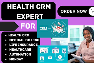 setup health crm medical billing life insurance healthcare automation monday crm