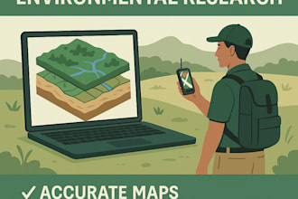 conduct fieldwork, gis mapping, and environmental research