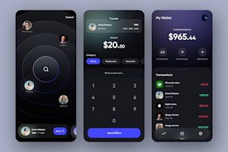 develop fintech app digital bank app p2p lending app wallet app neobank app