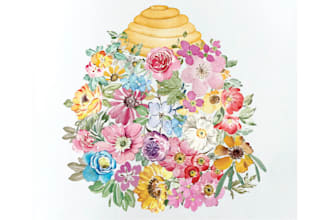 illustrate anything in watercolor style