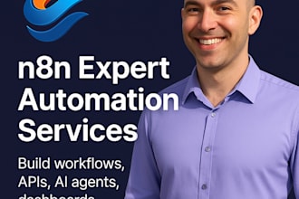 n8n automations, workflow automation, n8n expert, API, ai