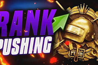 do pubg rank push