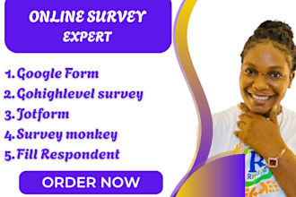 fill online survey google forms jotform for 2000 respondents