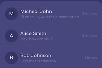 build android and IOS apps with apis notifications and optimization