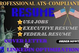 craft you a professinal ats compliant fedral resume