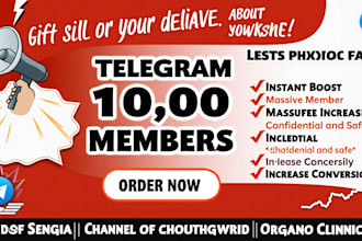 develop telegram members, develop crypto token, crypto telegram subscribers