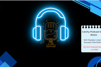 write SEO friendly podcast show notes to grow your audience