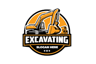 create exclusive and marvelous excavation logo design