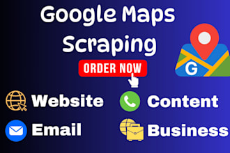 do google maps data scraping for business leads and emails