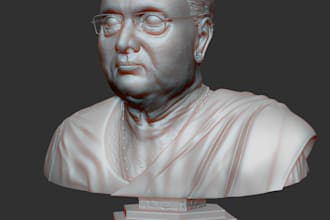sculpt 3d model for 3d printing