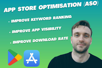 increase downloads from app store and play store apps via app store optimisation