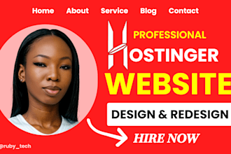 build hostinger wordpress site with blog, SEO, and ecommerce