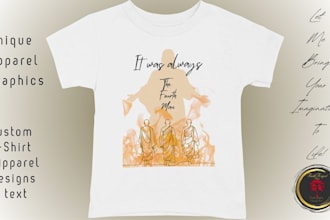 design a unique tshirt and or merchandise graphic