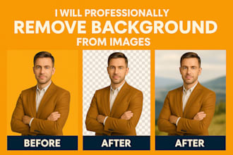 do background removal and add white or transparent image