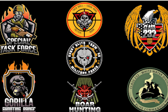 design army military tactical logo