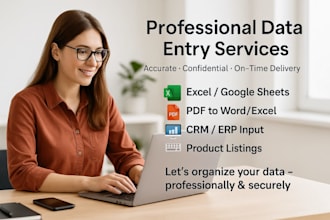 do data entry and document conversion