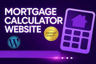 build a mobile friendly real estate or mortgage website for lead generation