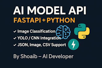develop machine learning, deep learning model
