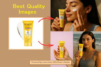 create professional image for your product to any person or scenario with ai
