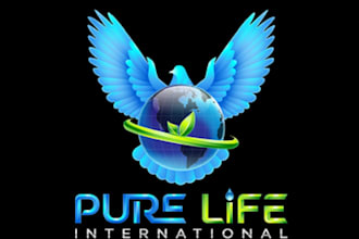 design unique luxury pure life diamond logo