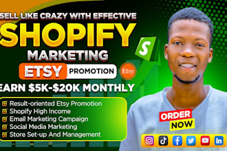 boost etsy sales, shopify marketing to boost sales, etsy promotion with etsy SEO