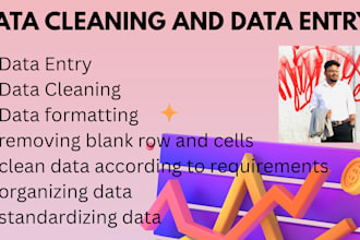 clean, merge , split , format excel data