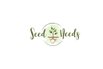 design good looking natural seed products logo