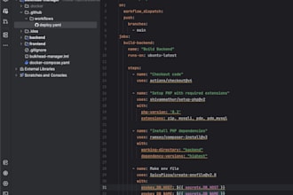 write github actions ci cd workflow for you