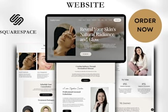 design a luxury beauty salon and spa massage website with online booking