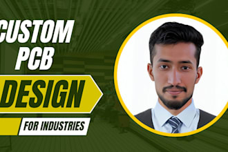 design custom pcb and circuit layouts for your projects