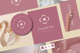 design a clean minimal logo with a timeless brand identity