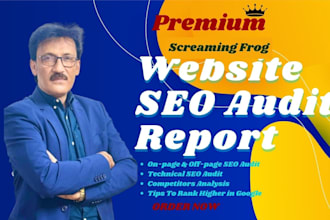 do screaming frog technical SEO audit report and website analysis