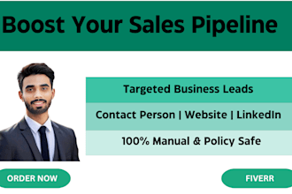 generate targeted leads to boost your sales pipeline