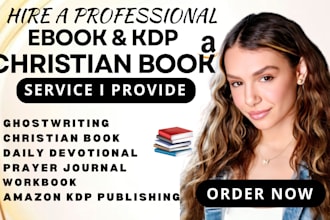 format, edit, daily devotionals christian ebook, design prayer journal amazon kd