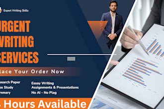 write a high quality, urgent essay for you within 24 hours