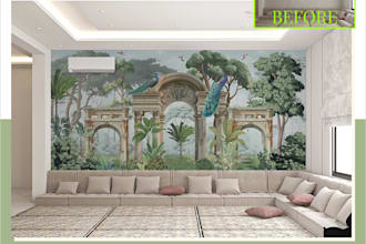 design premium custom interior wallpapers for your space