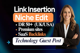 do saas guest post and niche edit on high authority sites