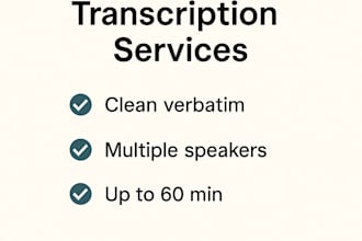 transcribe audio or video to text accurately and quickly
