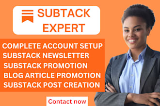 promote and grow your substack subscribers, newsletter, page and link