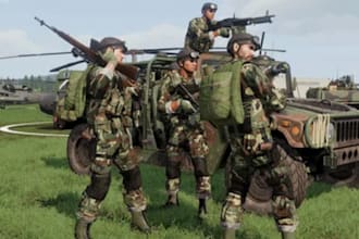 be your modder for arma 3 reforger, do arma 3 retexture