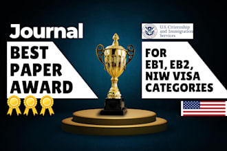 help you win a journal best paper award for eb1, eb2, niw visa category