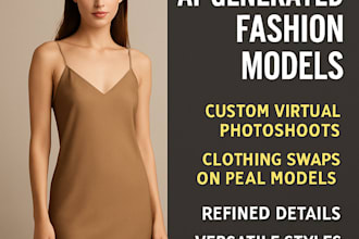 create ultra realistic ai generated fashion model photos with your clothing