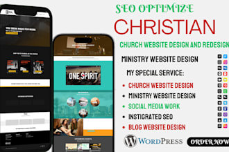 design author website, church website, christian, minsitry and donation website